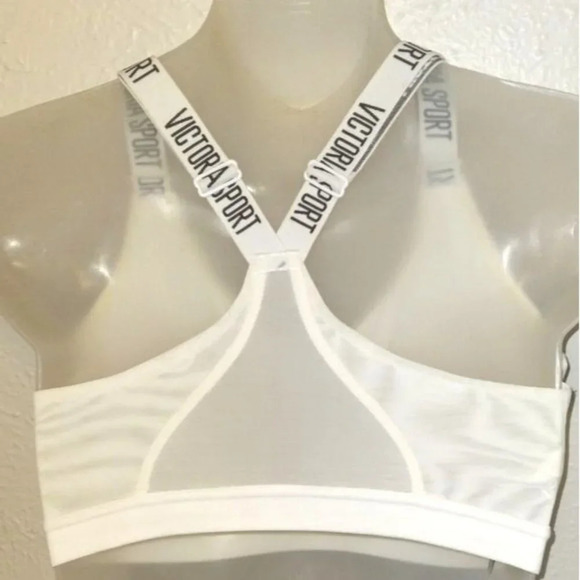 Victoria's Secret Sport Incredible Lightweight White Sports Bra - Picture 5 of 6